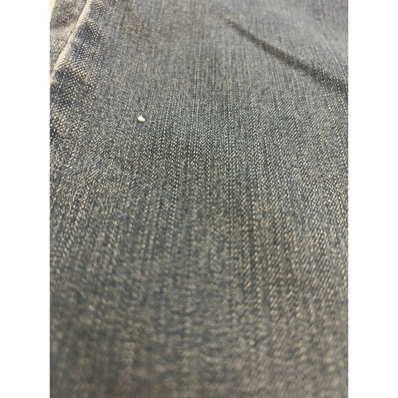 Charter Club 14 Petite womens blue jeans Lexington straight stretch DISTRESSED - Picture 9 of 12